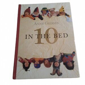 Book 10 In The Bed by Ann Geddes Kids Coffee Table Colorful Illustrations 2000